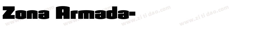 Zona Armada字体转换